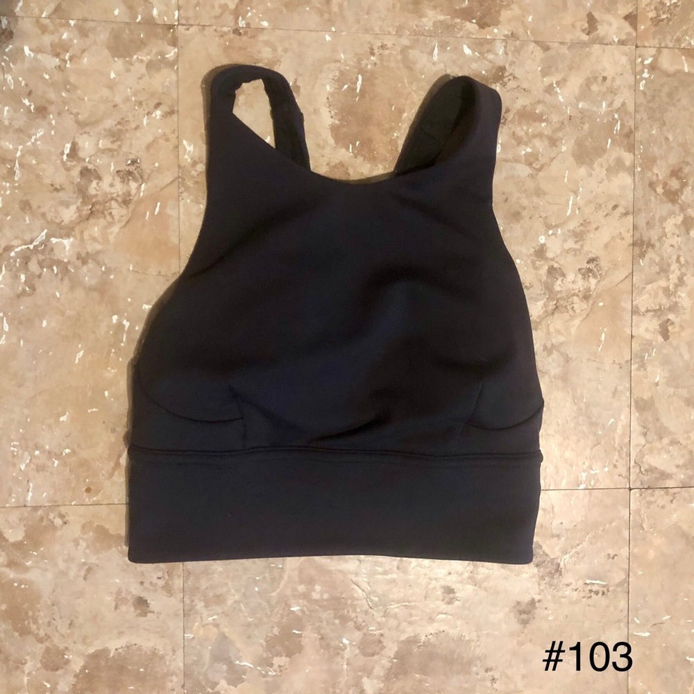 Lululemon Wunder Train Long Line Sports Bra